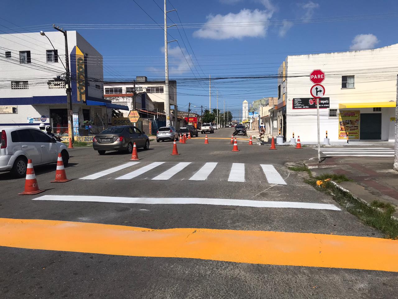 Prefeitura investe para reforçar sinalização viária da capital - SMTT Aracaju